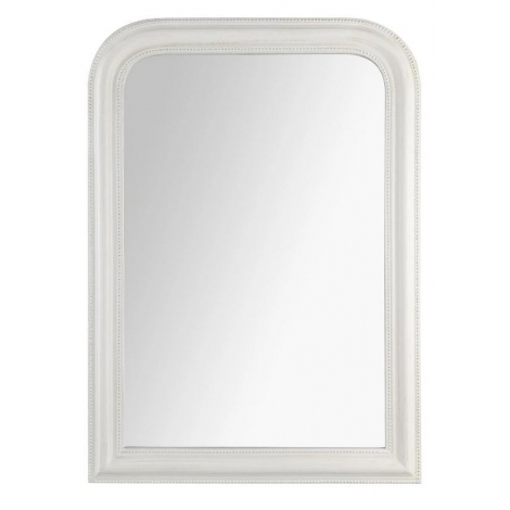 Miroir bois blanc