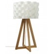 Lampe bambou papier