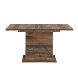 Table extensible bois vintage