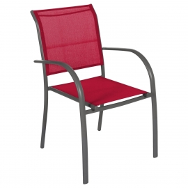 FAUTEUIL PIAZZA GRENADE /GRAPHITE