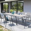 TABLE PAVANE EXT ECP PECAN 10P